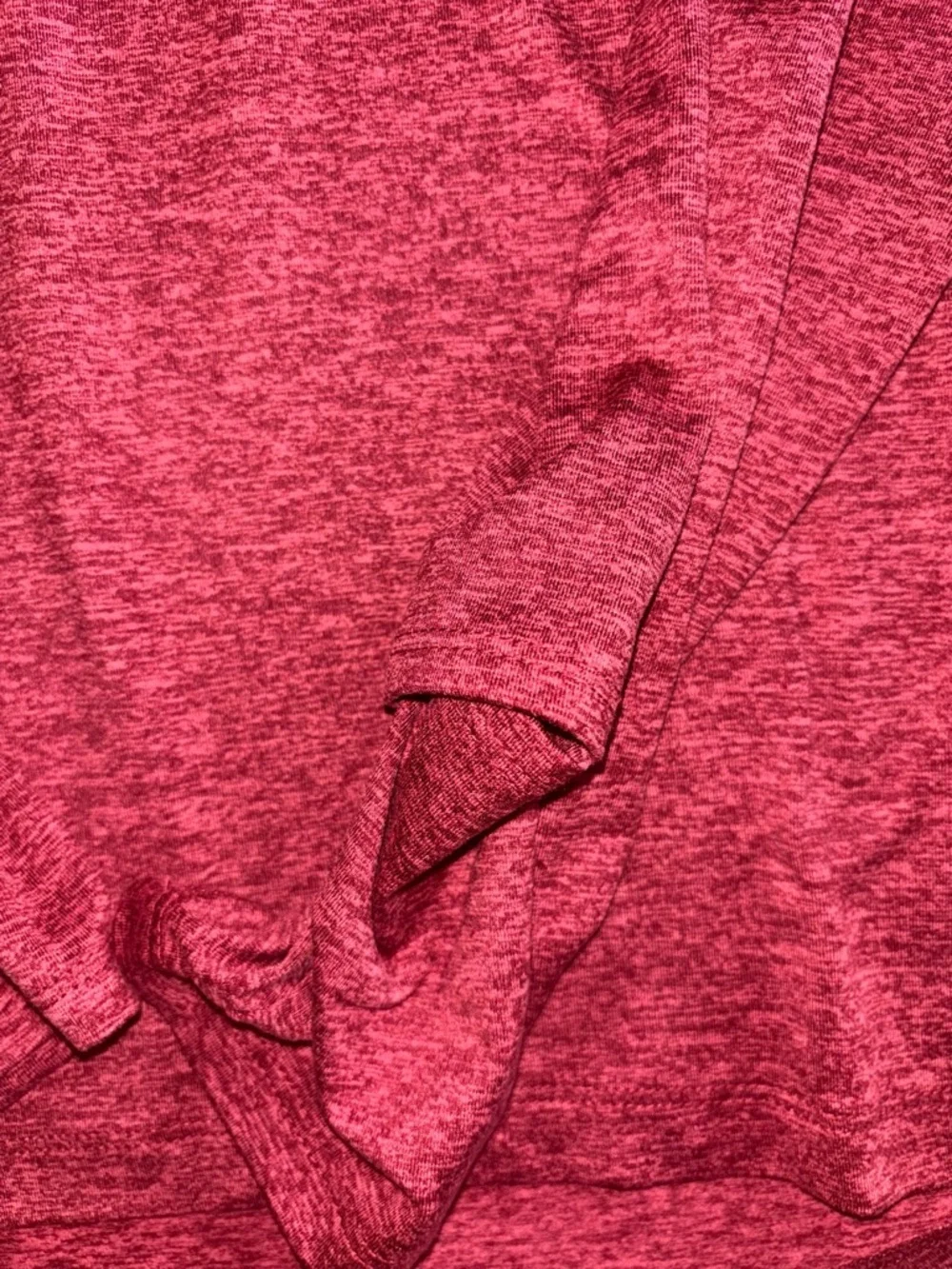 Nike Dri-FIT Running Long Sleeve Top Size M Thumbholes Pocket Athletic